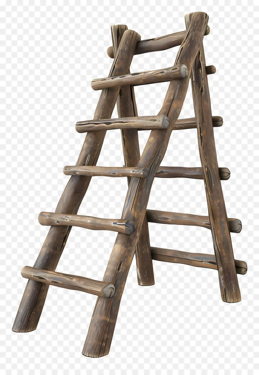 Escalera De Madera，Pasos PNG