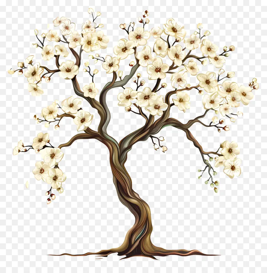 árbol Floreciente，Árbol PNG