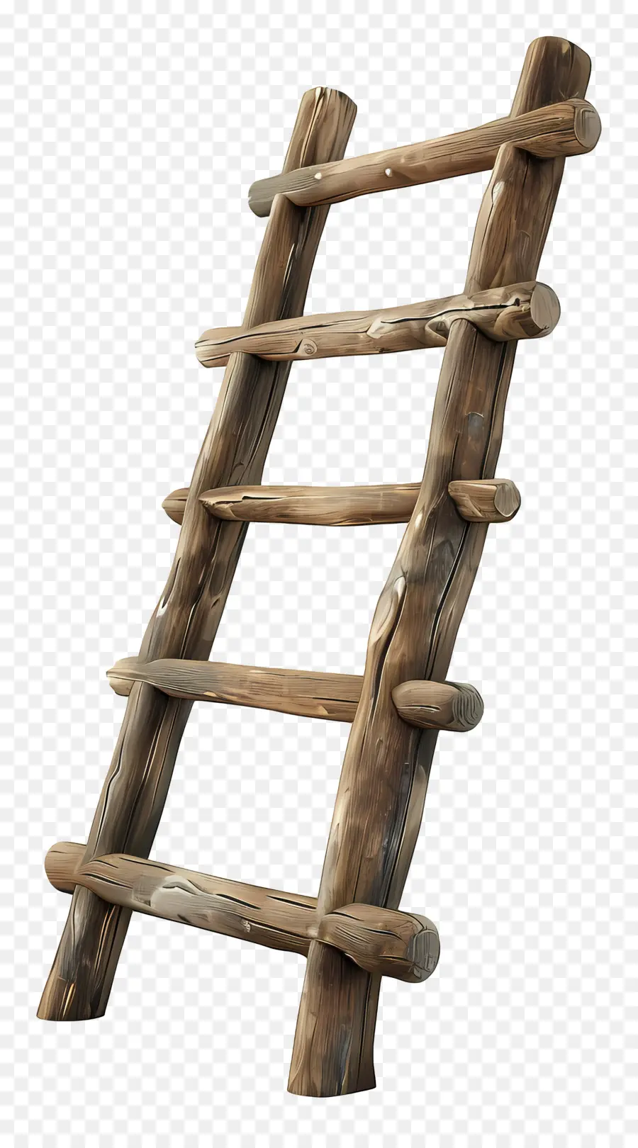 Escalera De Madera，Pasos PNG