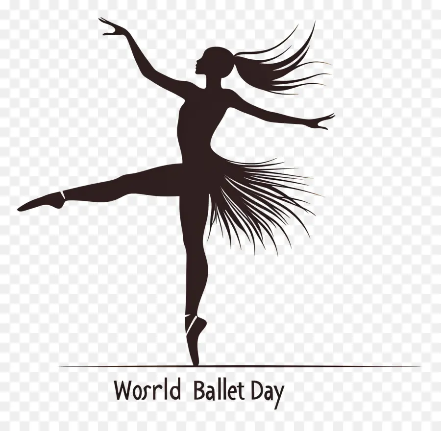 Día Mundial Del Ballet，Bailarina De Ballet PNG