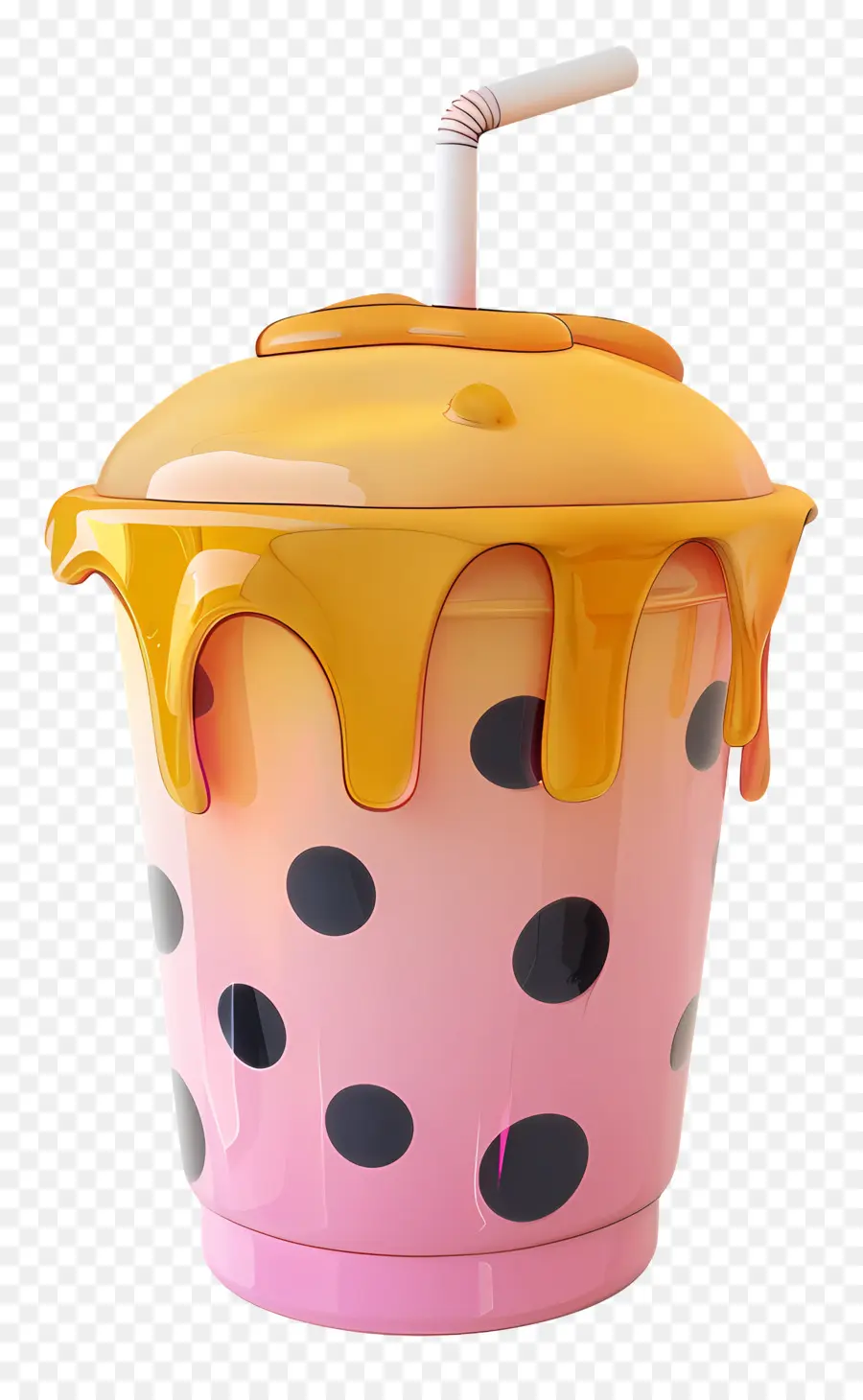 Bebida Boba，Té De Burbujas PNG