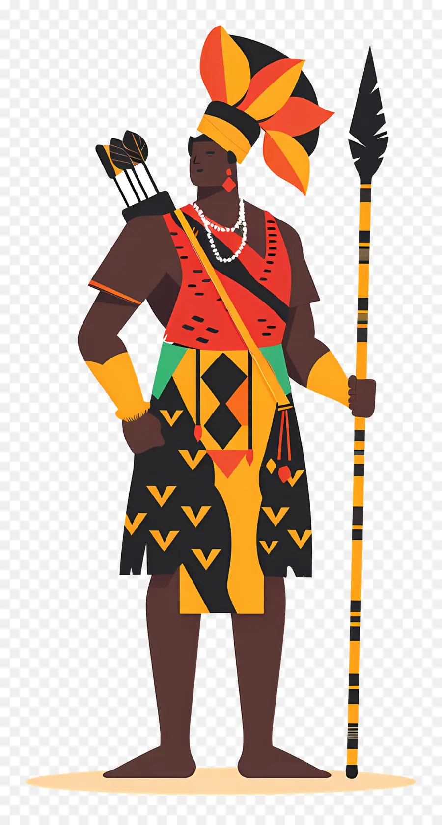 Guerrero Tribal，Lanza PNG