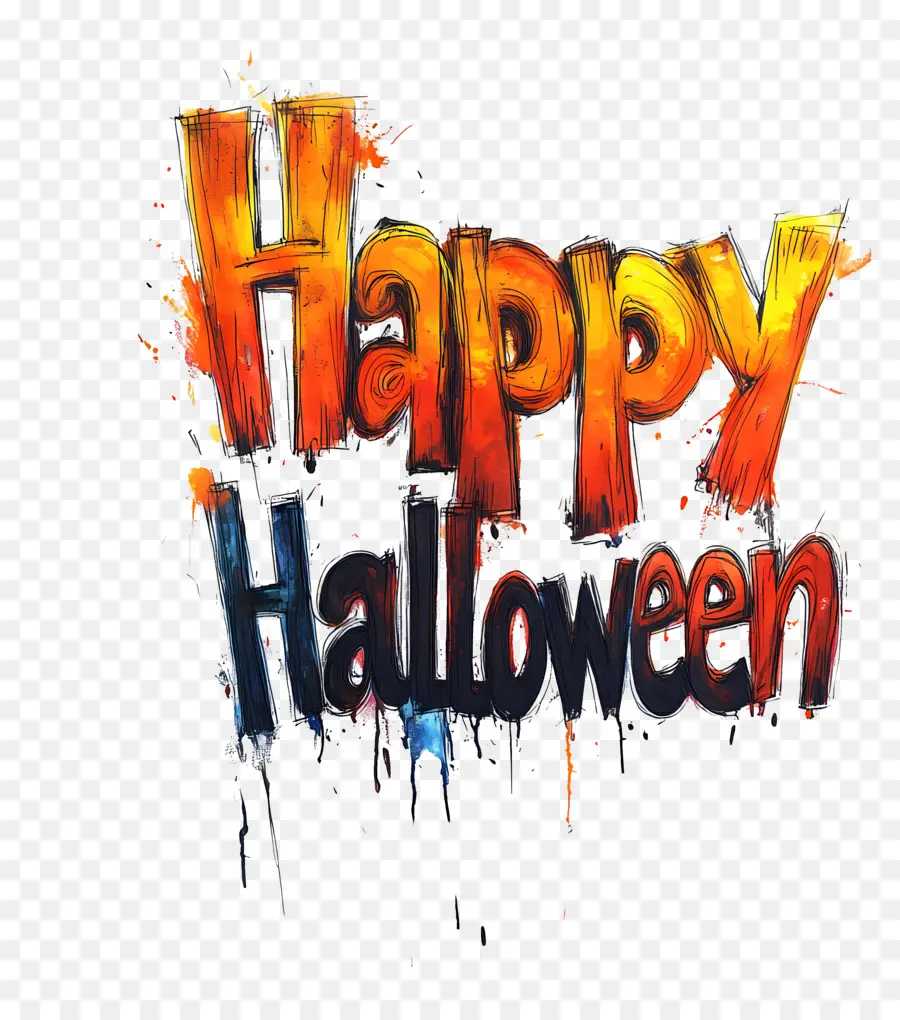 Feliz Halloween，Víspera De Todos Los Santos PNG