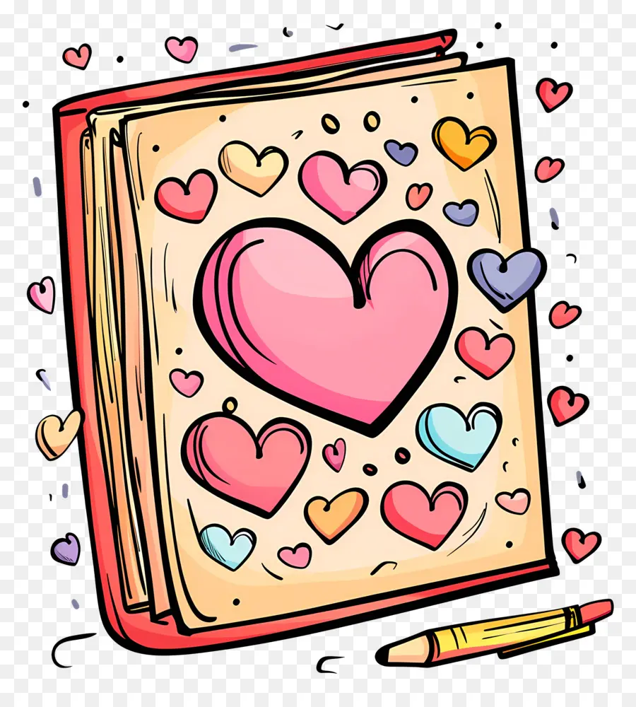 Computadora Portátil，Libro De Amor PNG