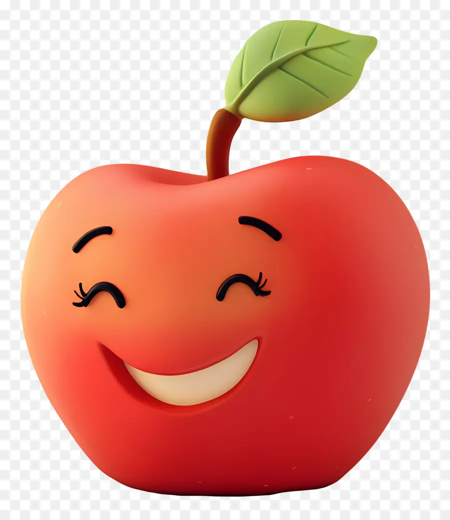 Manzana，Manzana Sonriente PNG