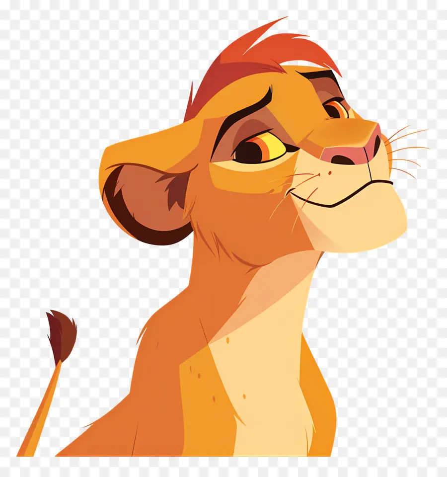 Simba，León De Dibujos Animados PNG