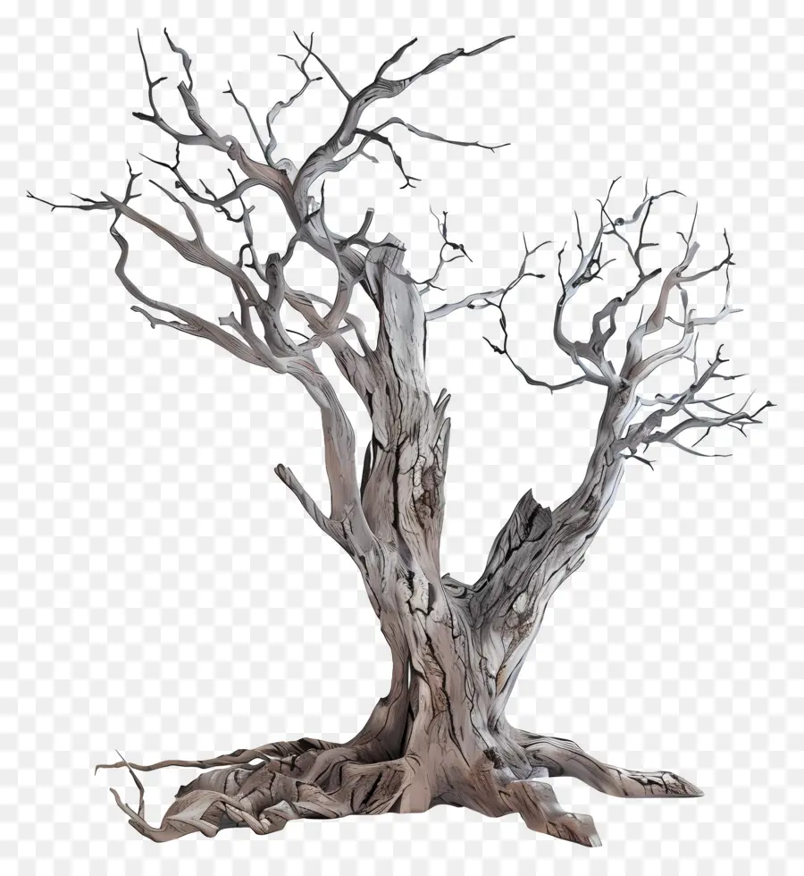 árbol Muerto，árbol Nudoso PNG