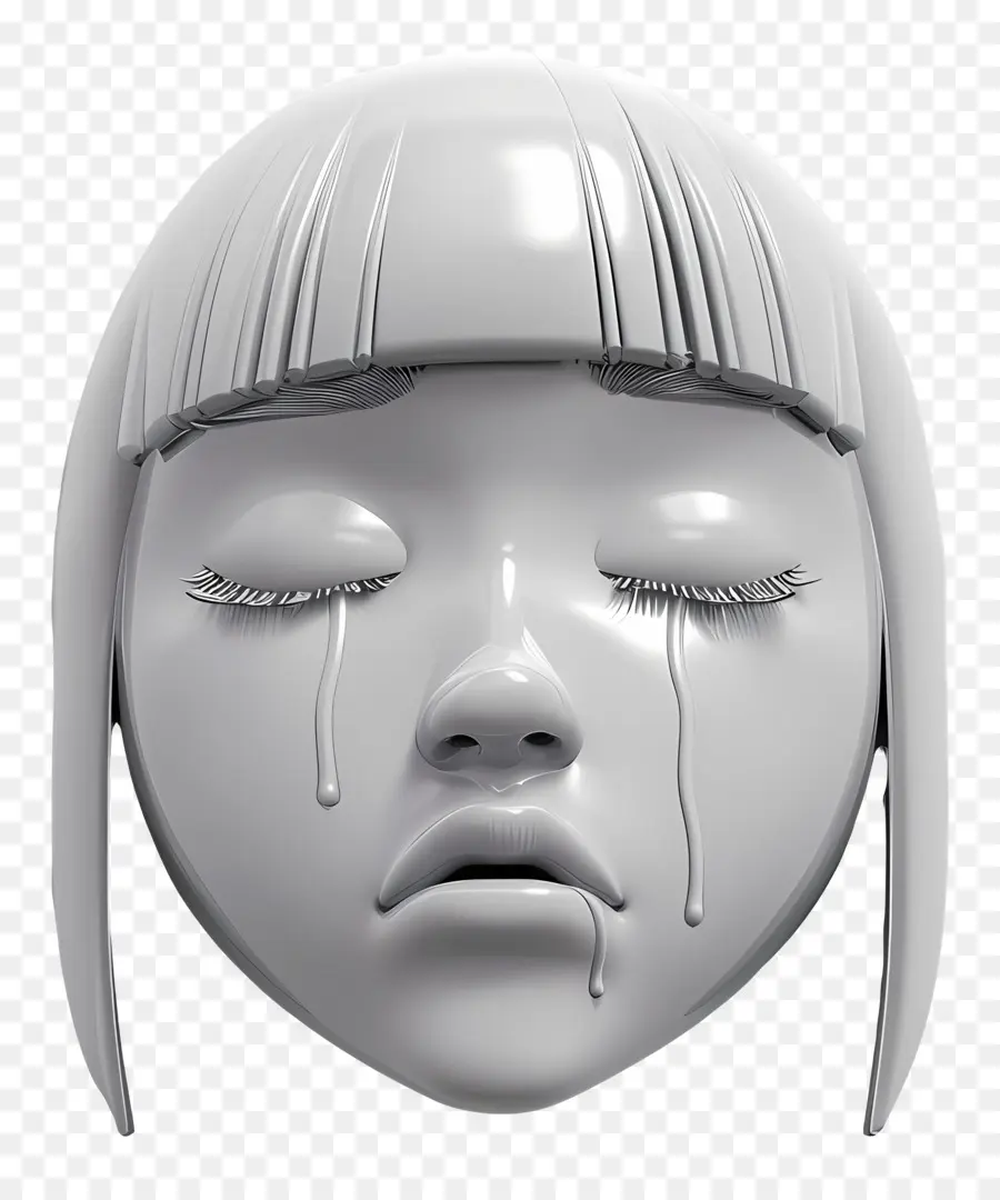 Mujer Llorando，Cara Llorando PNG