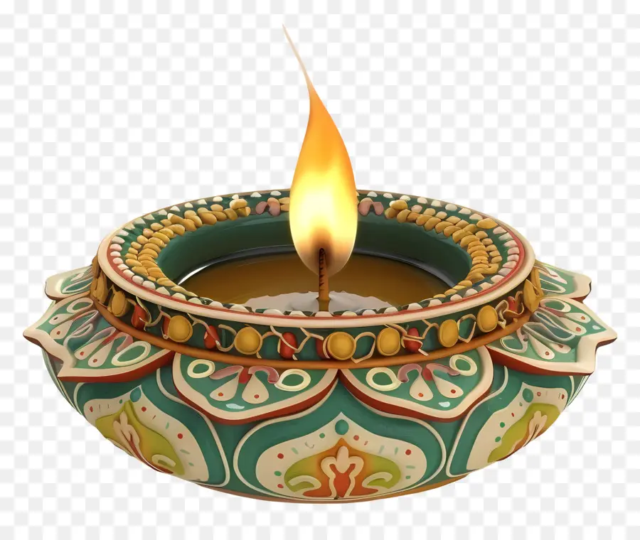 Diwali Diya，Lámpara Diya PNG