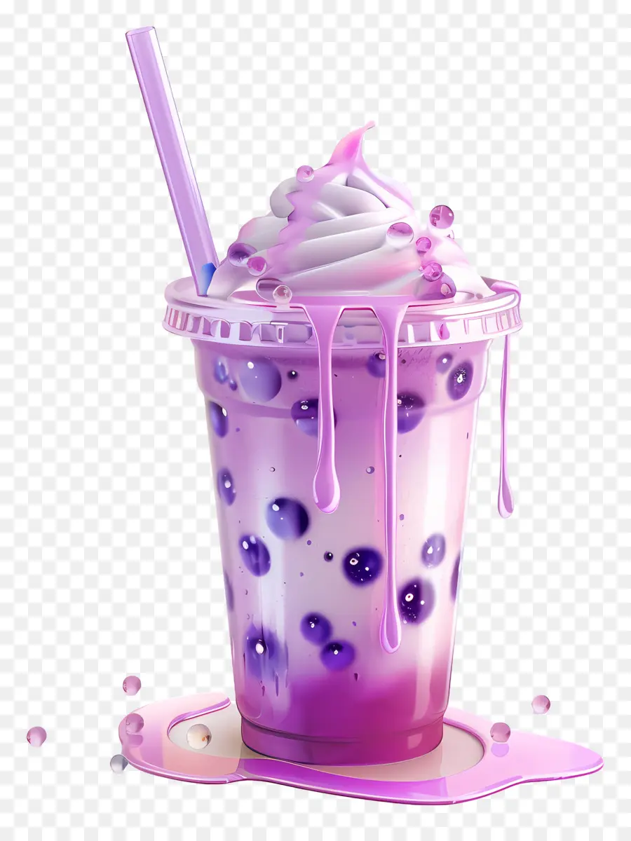 Té De Burbujas De Taro，Té De Burbujas PNG