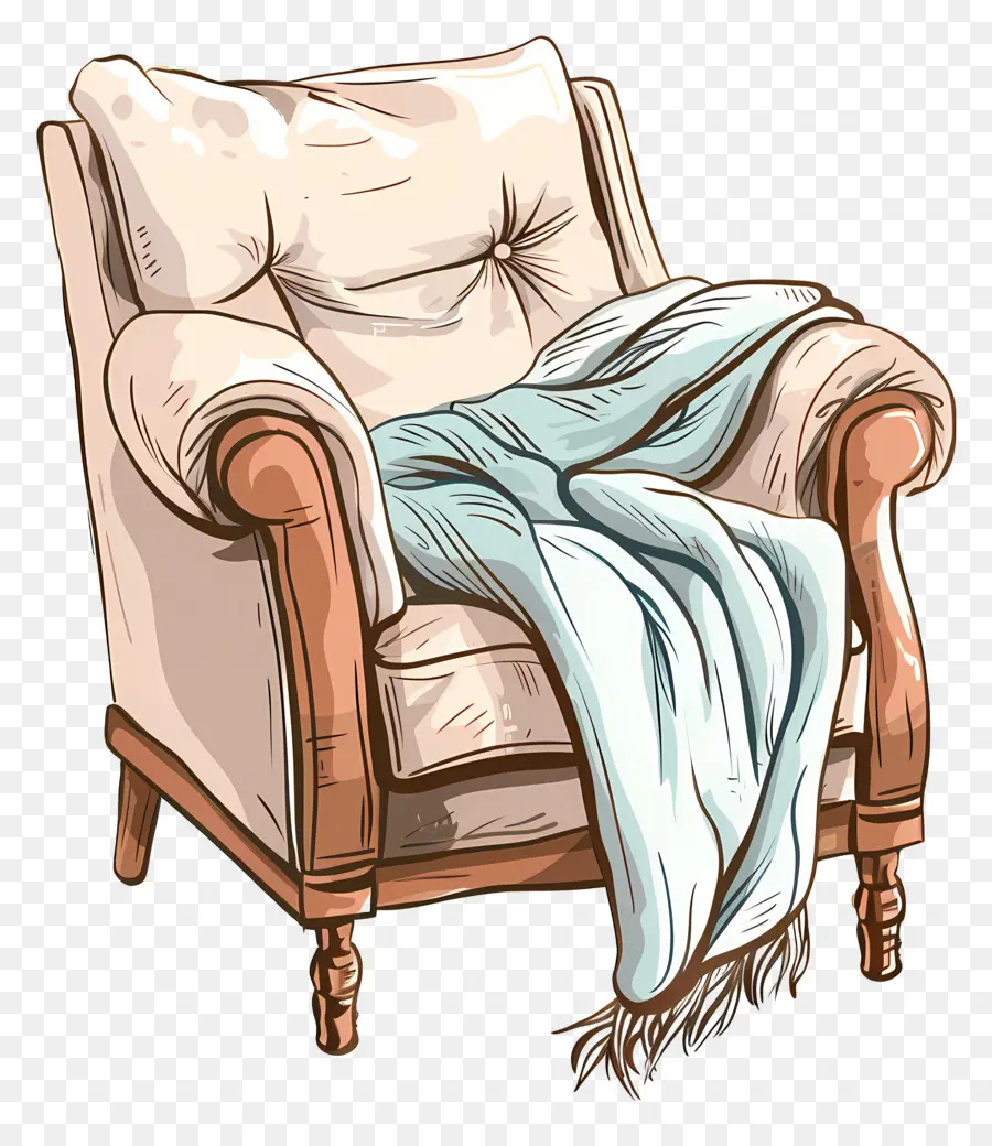 Sillón Acogedor，Silla PNG