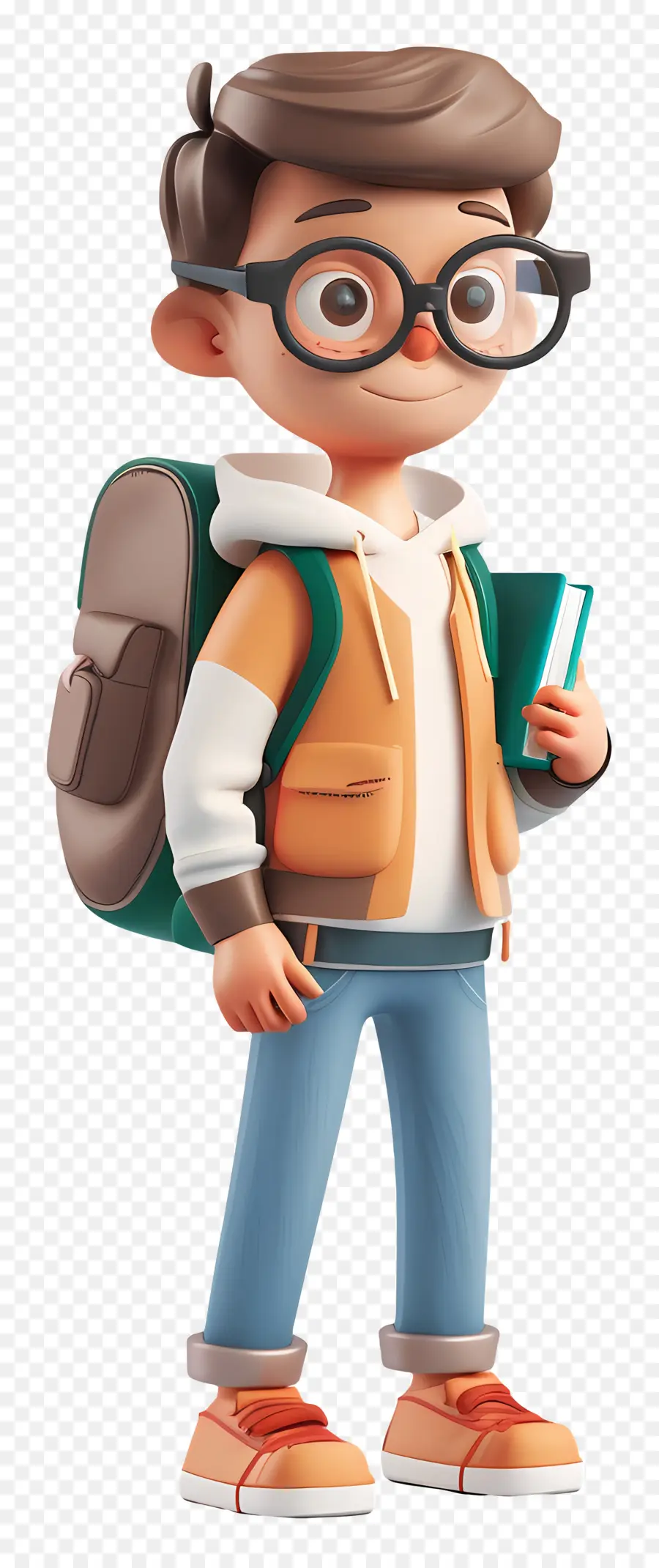 Estudiante De La Escuela，Niño De Dibujos Animados PNG