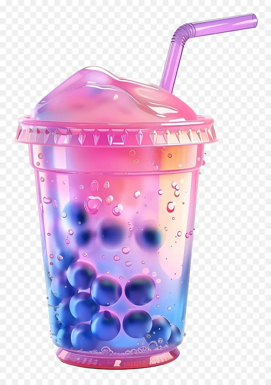 Bebida Boba，Té De Burbujas PNG