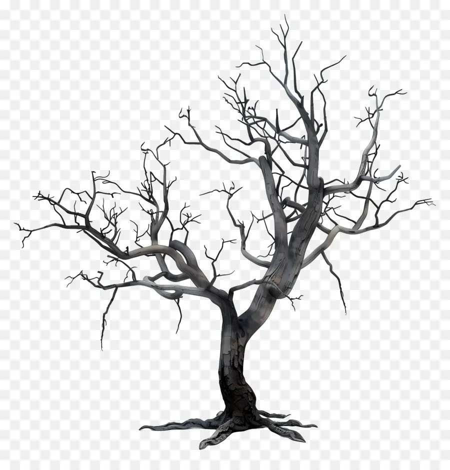 árbol Muerto，árbol Desnudo PNG