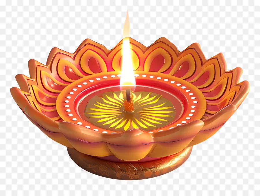 Diwali Diya，Lámpara Diya PNG