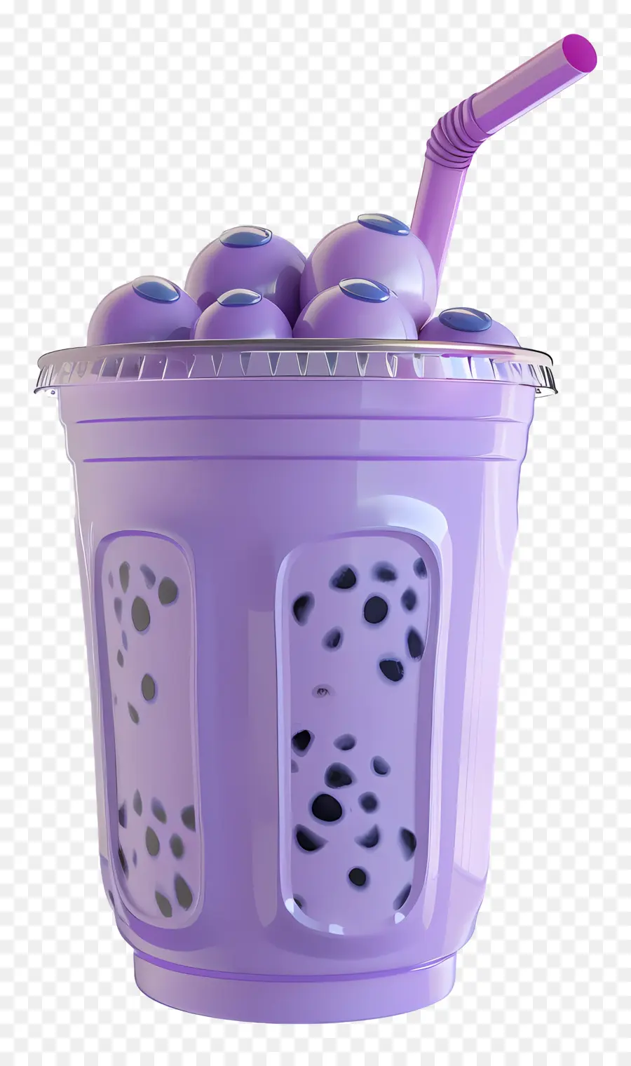 Té De Burbujas De Taro，Té De Burbujas Morado PNG