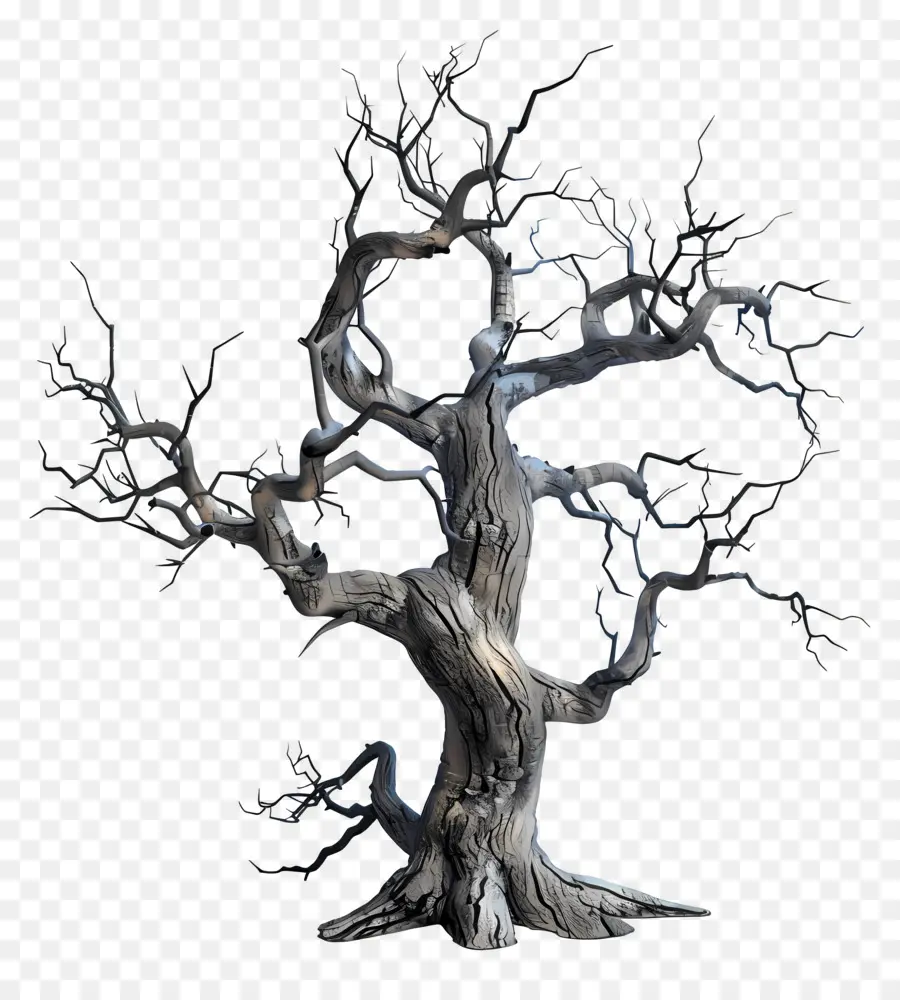 árbol Muerto，árbol Retorcido PNG