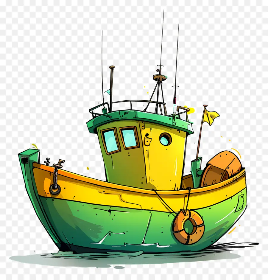 Bote，Barco De Pesca PNG