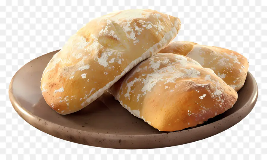 Pan Ciabatta，Panecillos PNG