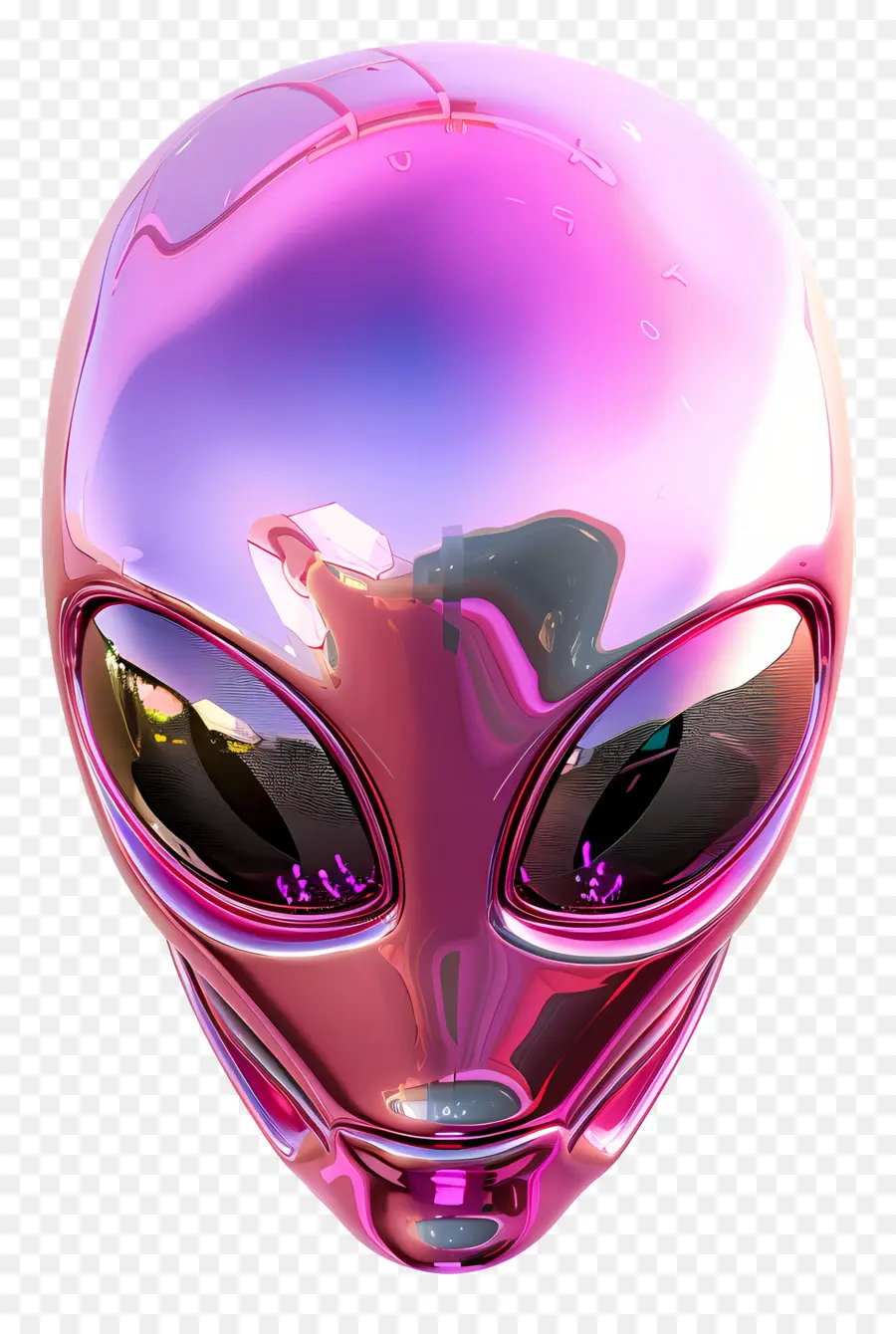 Cabeza Alienígena，Extraterrestre PNG