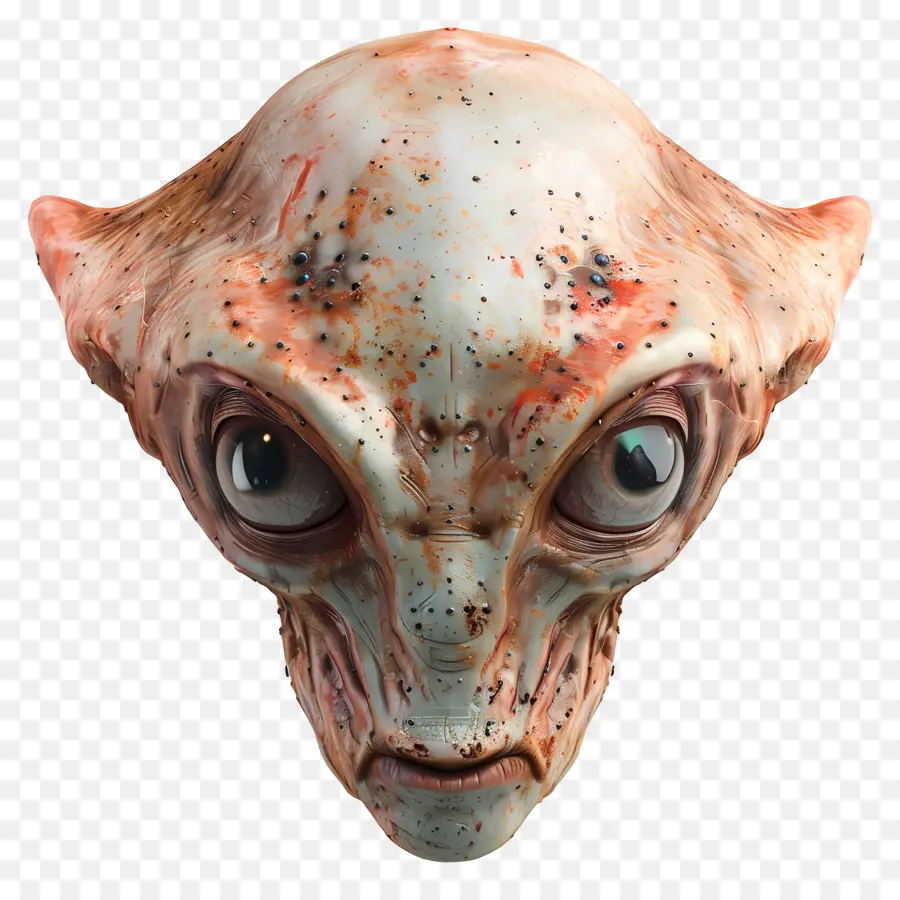 Cabeza Alienígena，Extraterrestre PNG