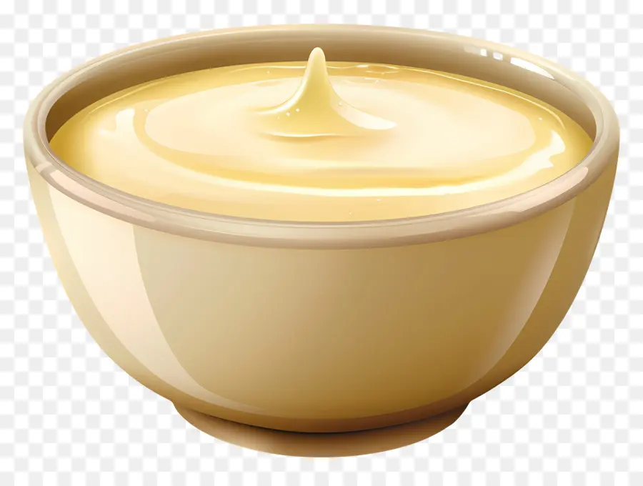 Leche Condensada，Tazón De Crema PNG