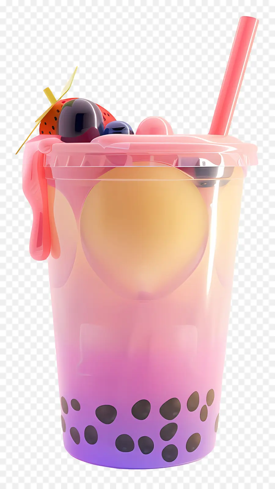 Bebida Boba，Té De Burbujas PNG