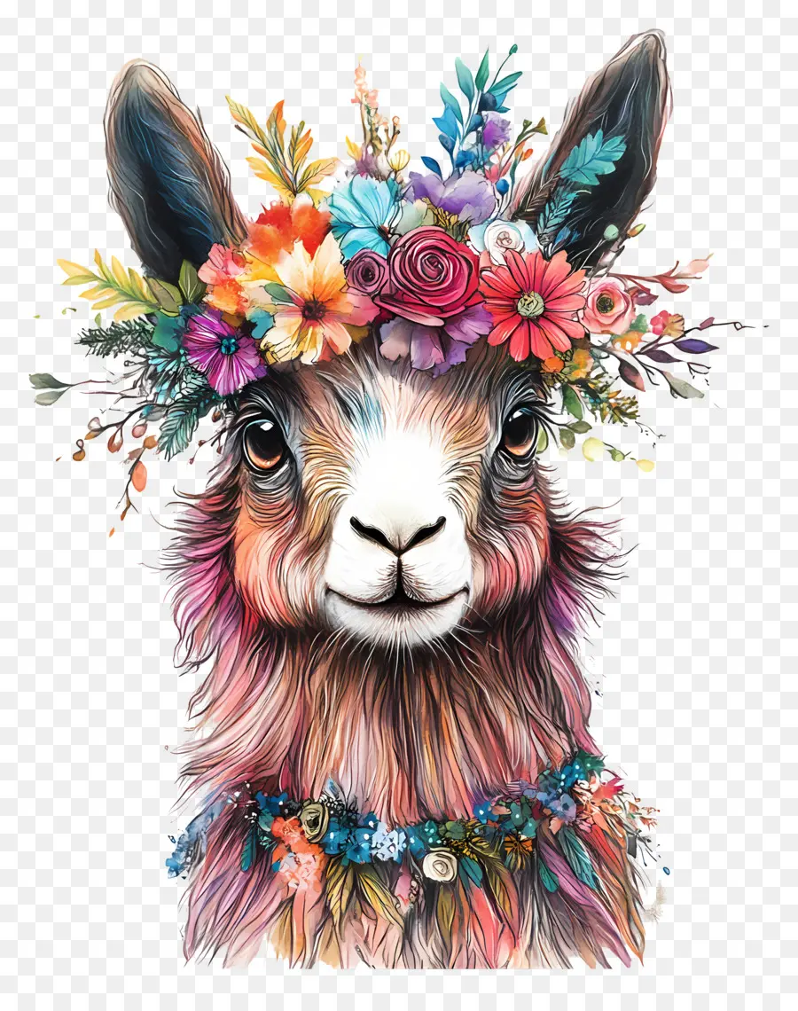 Boho，Llama PNG