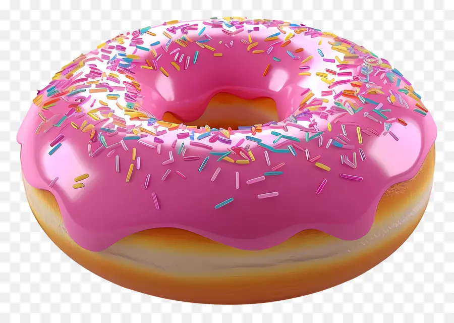 Donut Animado，Donut Azul PNG