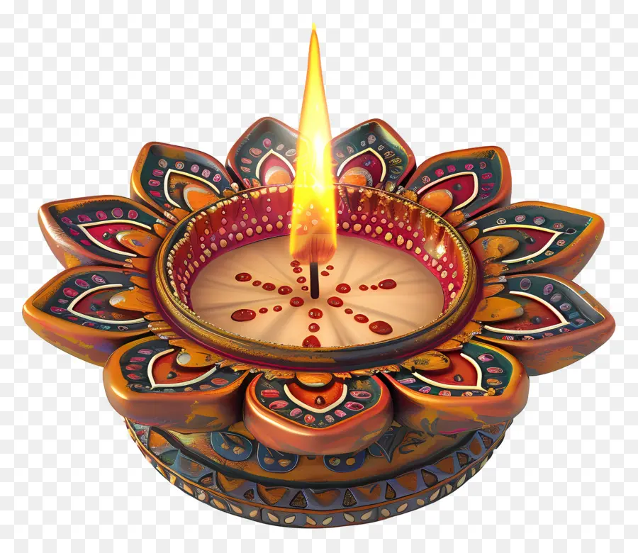 Diwali Diya，Lámpara Diya PNG