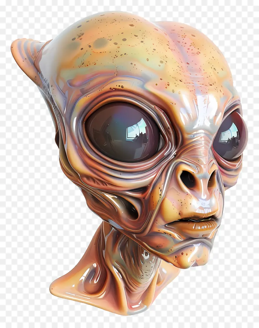 Cabeza Alienígena，Extraterrestre PNG