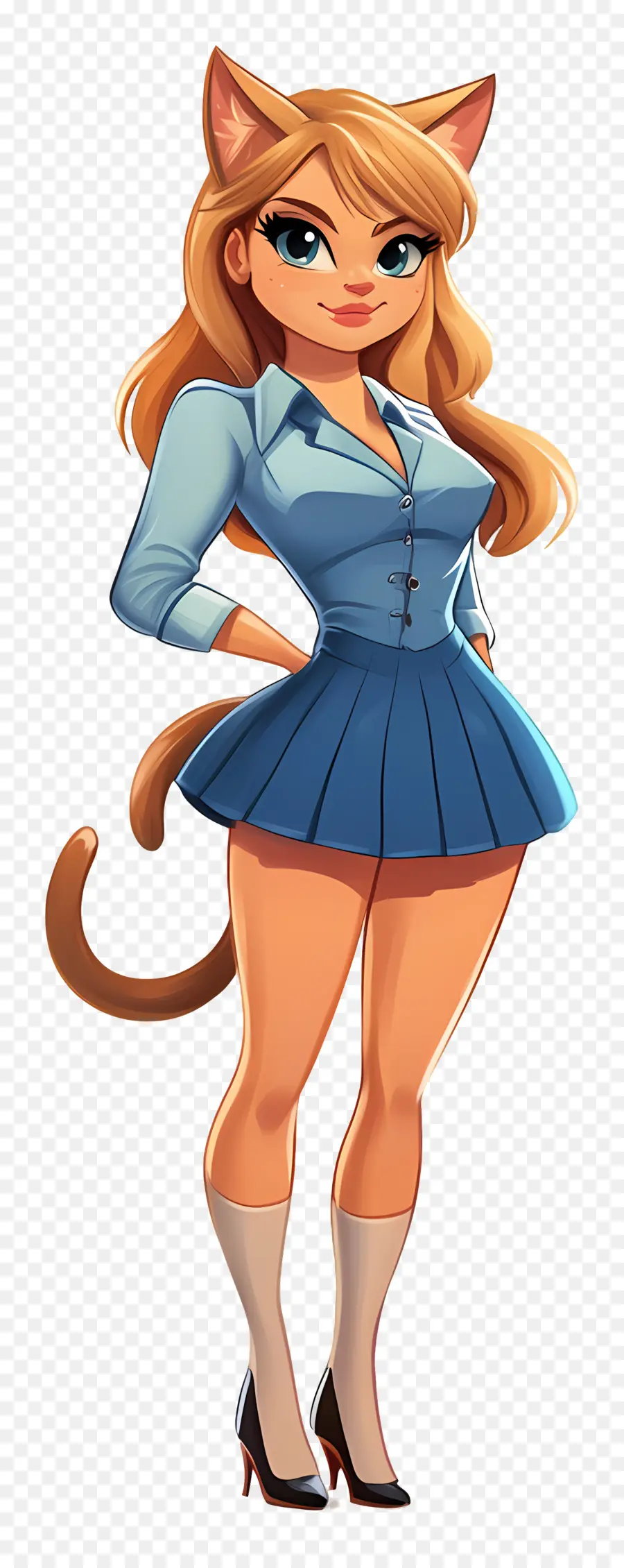 Chica Gato，Chica Anime PNG