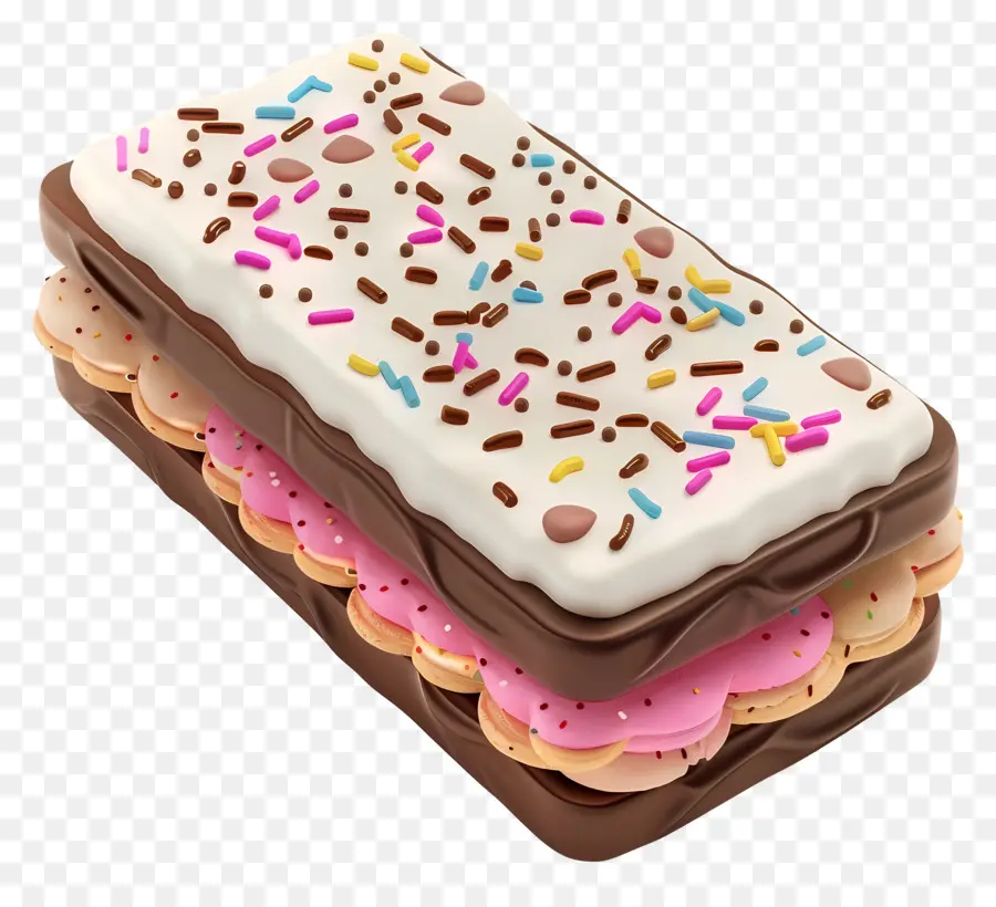 Sándwich De Helado，Helado PNG