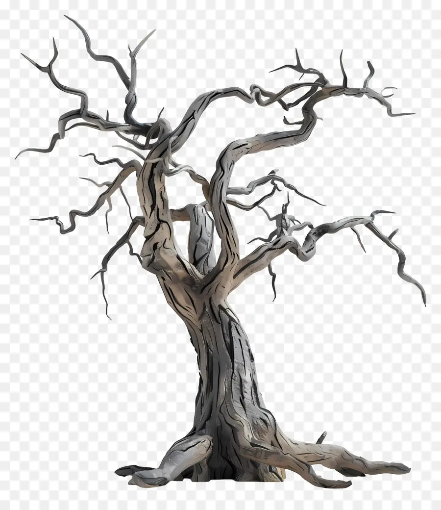 árbol Muerto，árbol Retorcido PNG