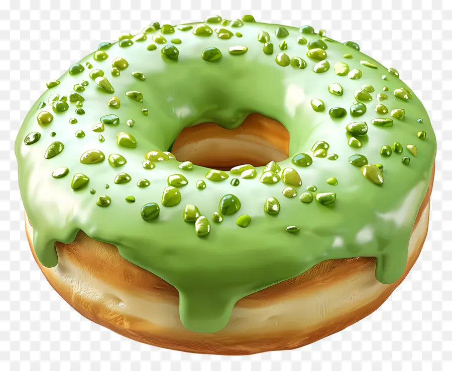 Donut Verde，Rosquilla PNG