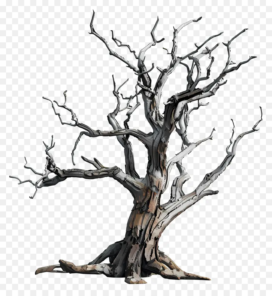 árbol Muerto，árbol Retorcido PNG