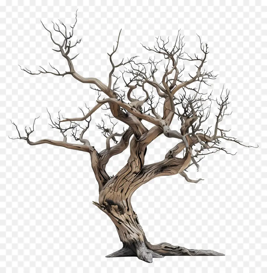 árbol Muerto，árbol Nudoso PNG