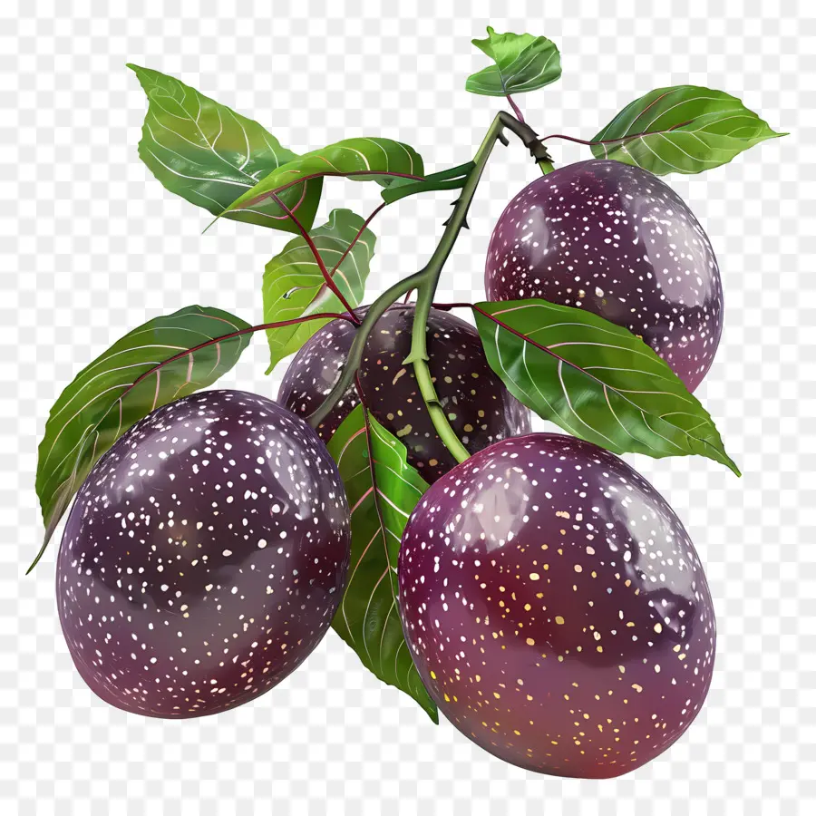 Granadilla，Frutas Moradas PNG