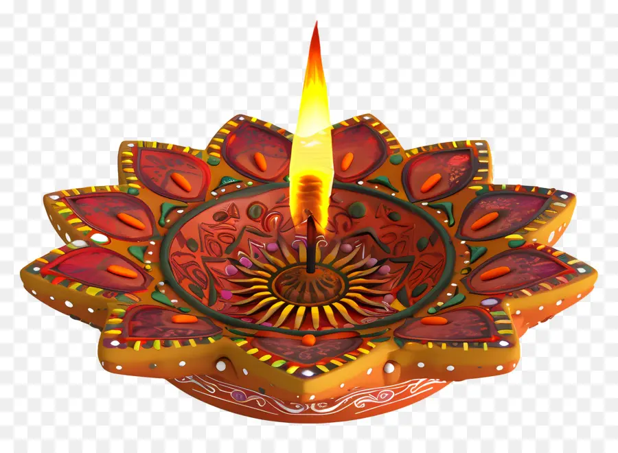 Diwali Diya，Lámpara Diya PNG