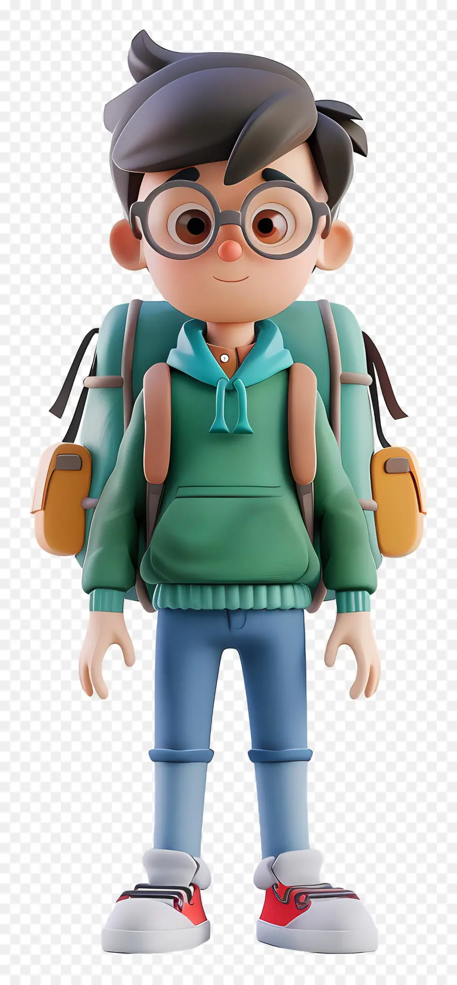 Estudiante De La Escuela，Niño Con Mochila PNG