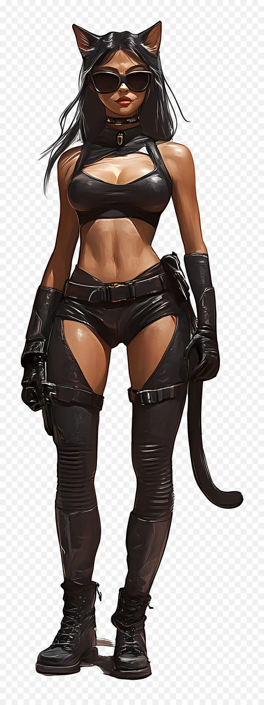 Chica Gato，Catwoman PNG