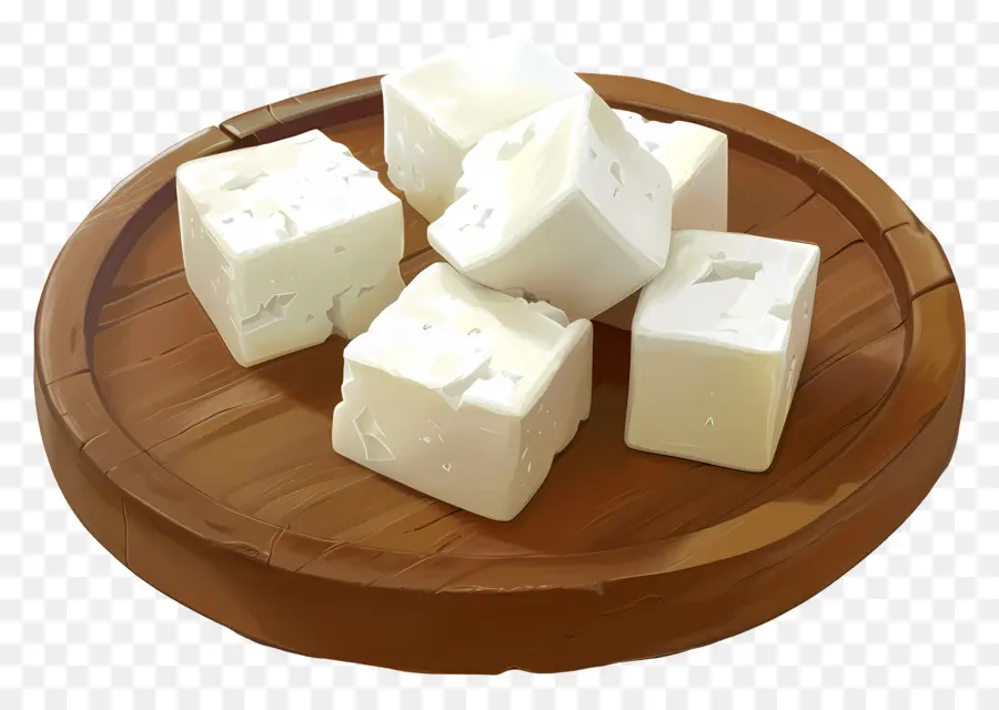 Queso Feta，Cubitos De Queso PNG