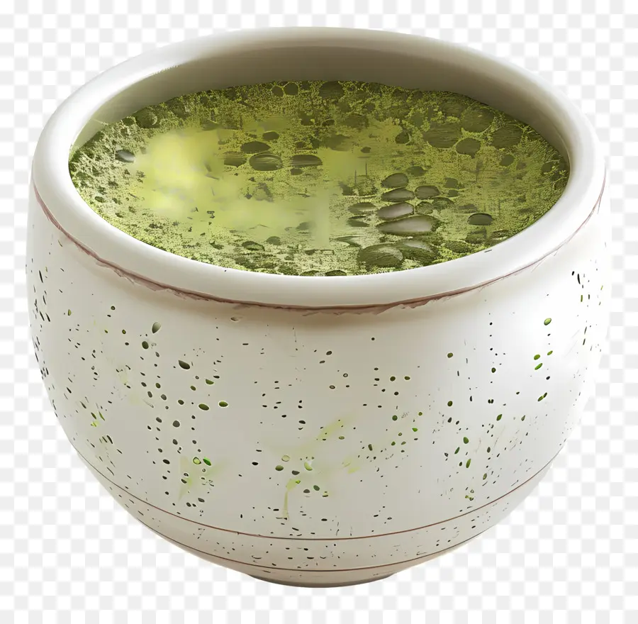 Té Matcha，Sopa Verde PNG