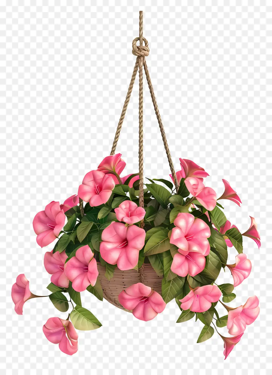 Planta Colgante En Flor，Flores Colgantes PNG