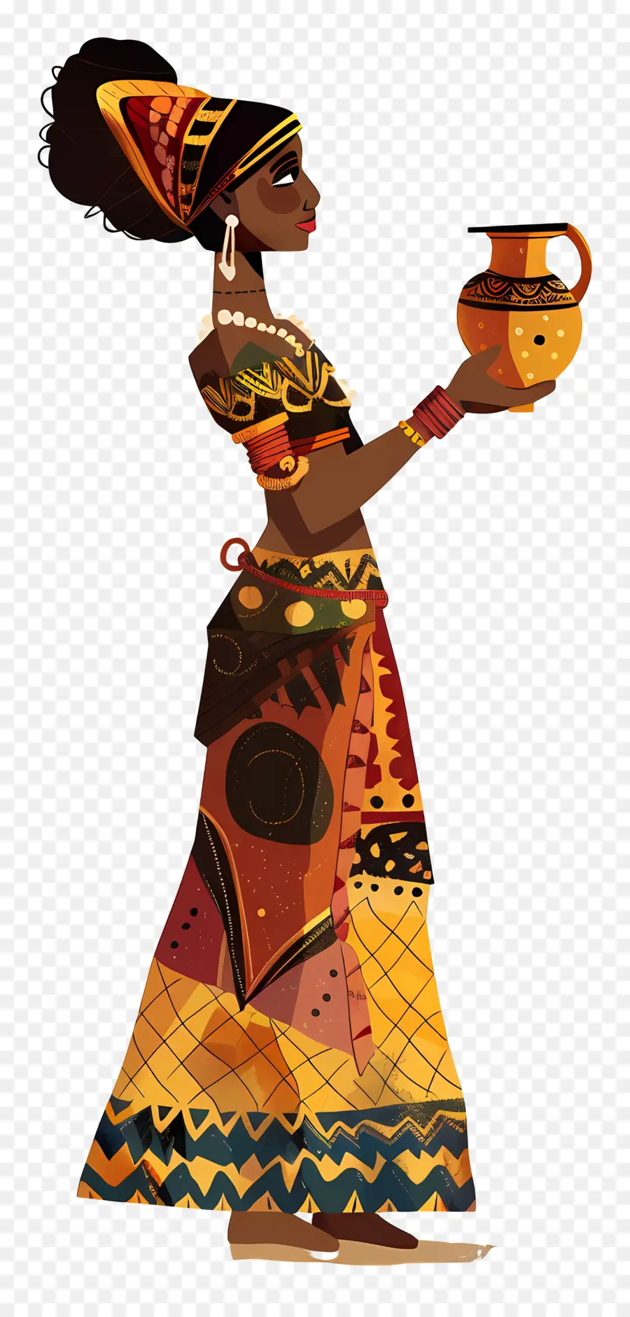 Mujer Aborigen Africana，Mujer PNG