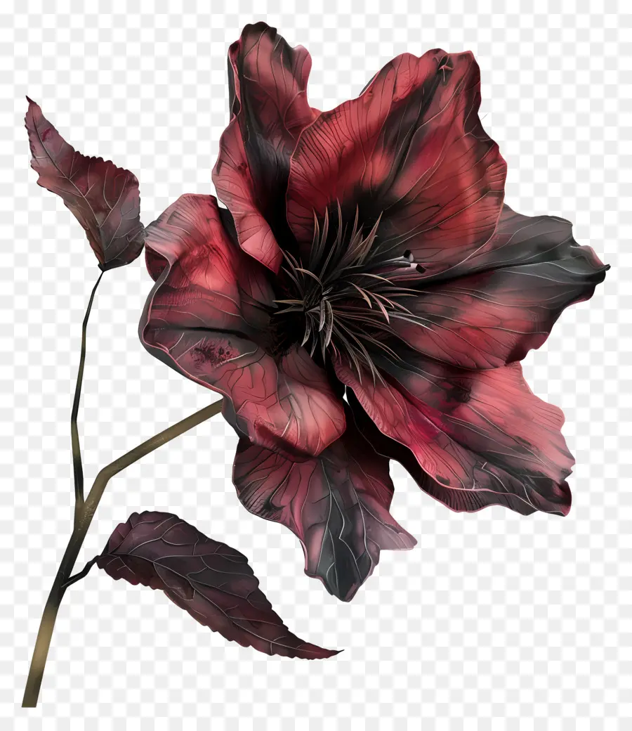 Flor Muerta，Flor Roja PNG