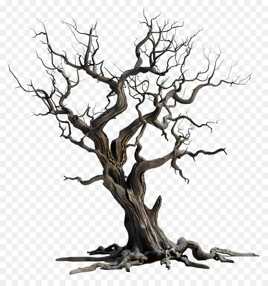 árbol Muerto，árbol Retorcido PNG