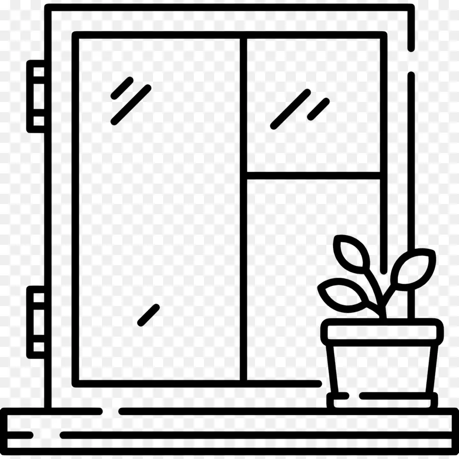 Planta De Ventana，Ventana PNG