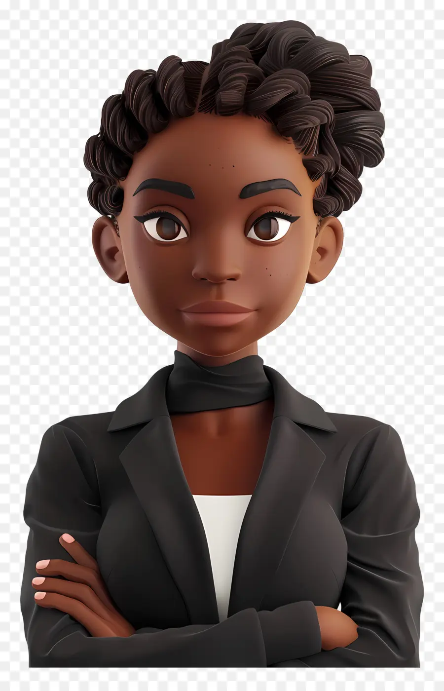 Mujer Negra，Mujer Animada PNG