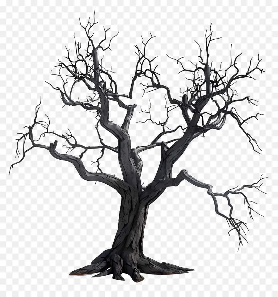 árbol Muerto，árbol Desnudo PNG